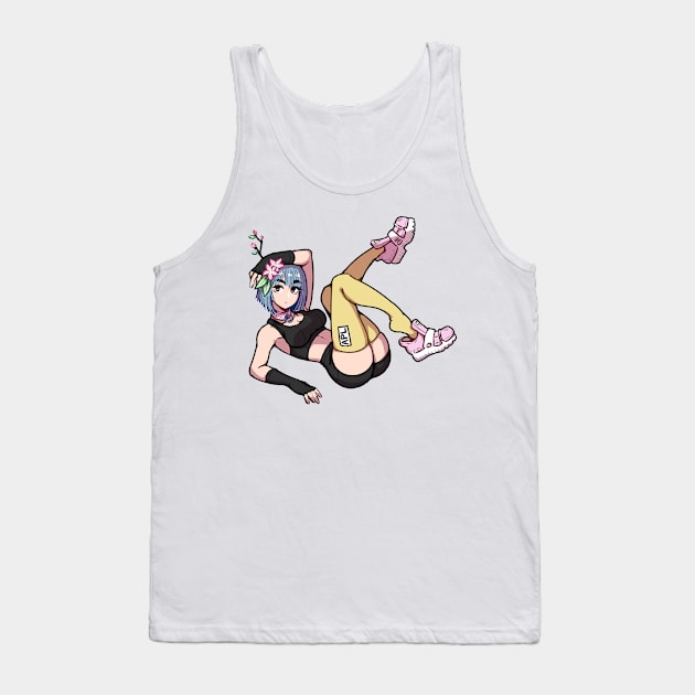 Apple Blossom Tank Top by akairiot